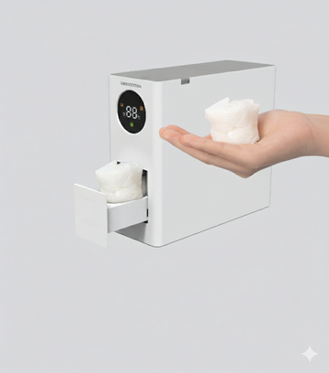 W2専用 使い捨てタオル360枚入り。 1箱でなんと200日分の大容量。