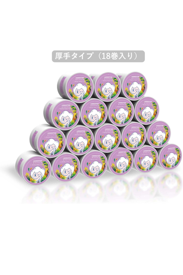 LADOCOTTON Q6専用 使い捨ておしぼり替えロール 無添加タイプ 18本セット
