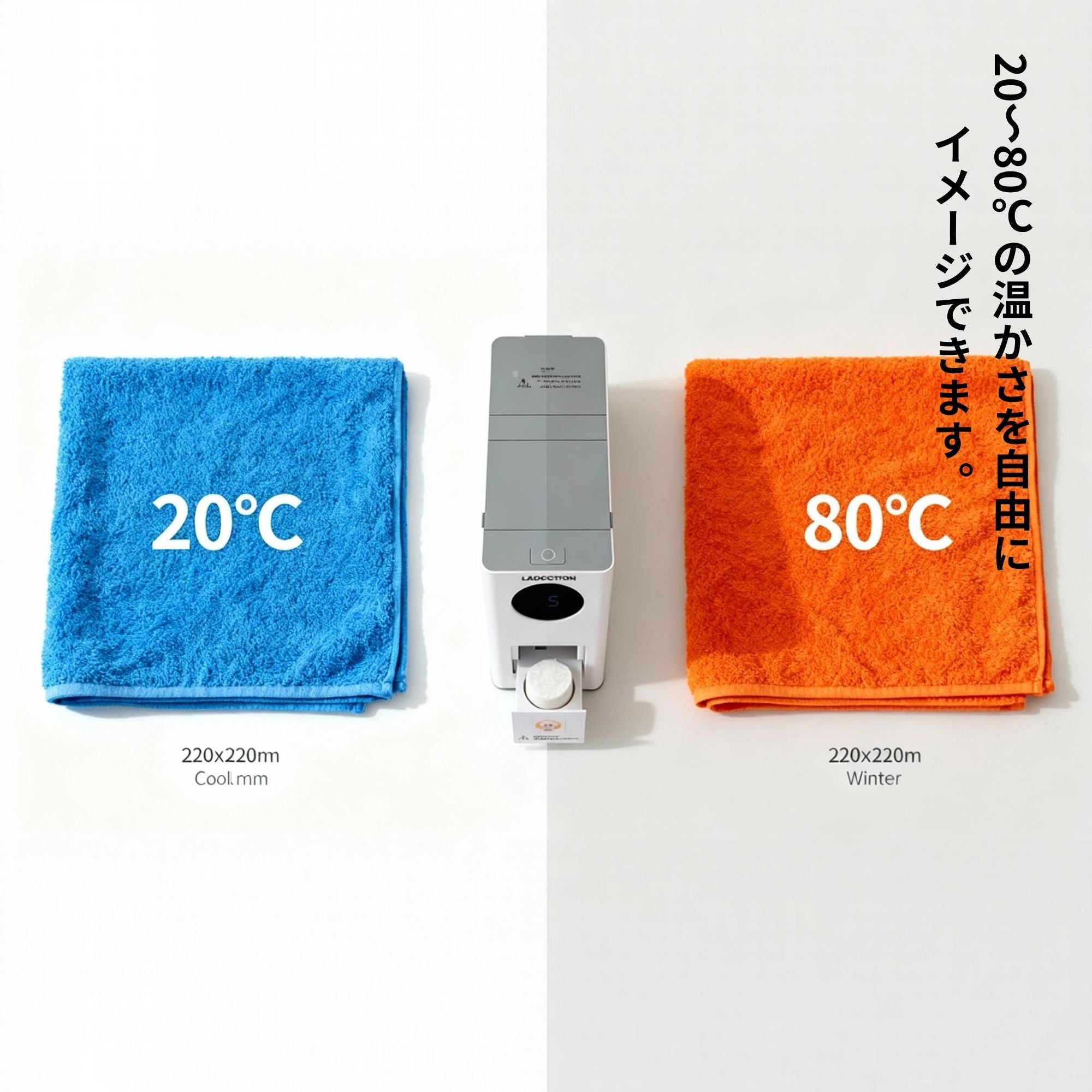 LADOCOTTON W2J｜一次性おしぼりウォーマー 本体